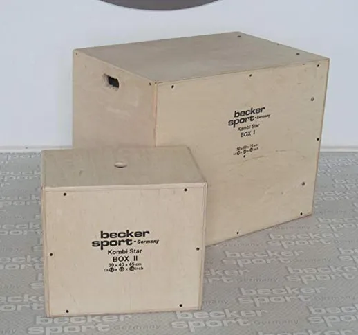 KombiStar Box I e Box II come set di 12 altezze salti, 9 varianti mini parcheggio e 9 vari...