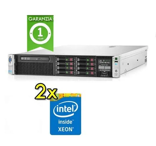 Server HP Enterprise Proliant DL380 G8 (2) Xeon E5-2630 15Mb Cache 64Gb Ram 2.4Tb (2) PSU...