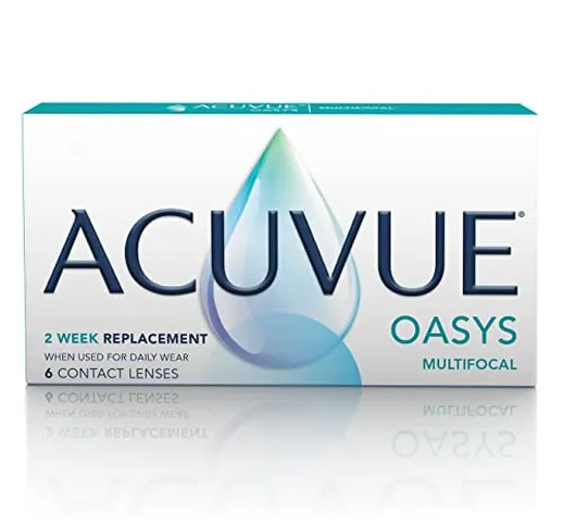 Acuvue Oasys Multifocal - Tecnologia Hydraclear Plus - Lenti Quindicinali - Protezione UV...