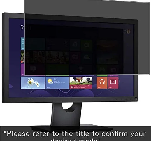 VacFun Pellicola Privacy per HP Pavilion 27-xa1000 all-in-One AIO / xa1055z 27", Screen Pr...