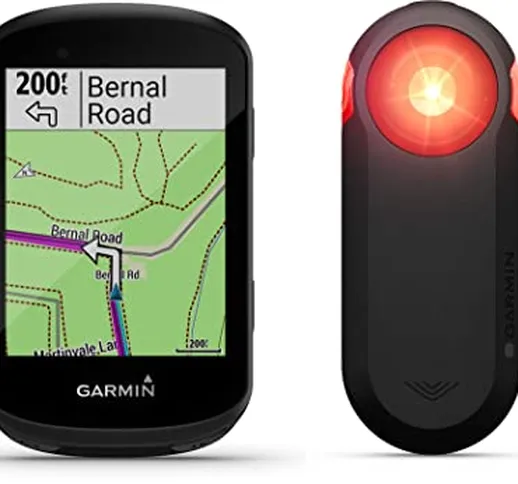 Garmin Computer da Bici Edge 530 GPS + Varia Radar RTL 516, Black