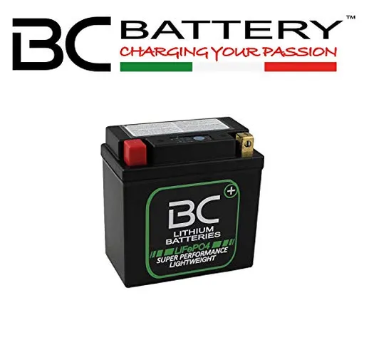 BC Lithium Batteries BCB9-FP-WI Batteria Moto Litio LiFePO4