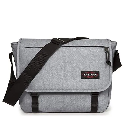 Eastpak Delegate + Borsa Messenger, 39 Cm, 20 L, Grigio (Sunday Grey)