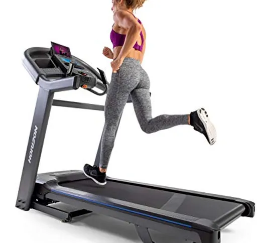 Horizon Fitness 7.4AT Studio Series Tapis roulant, piattaforma 22x60, Bluetooth avanzato,...