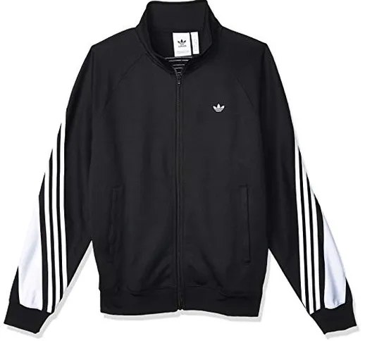 adidas 3stripe Wrap TT, Felpa Uomo, Black/White, M