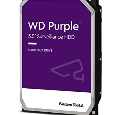 Western Digital WD40PURZ WD Purple Hard Disk per Videosorveglianza con Tecnologia Allframe...