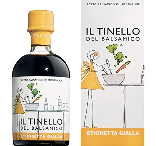 Il Borgo del Balsamico Aceto Balsamico di Modena Igp del Tinello Etichetta Gialla - 250 ml