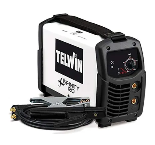 Telwin - Saldatrice Tipologia Inverter MMA e TIG DC 3,3-4,5 kW 60 V, Modello: Infinity 180...