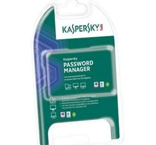 Kaspersky Password Manager 2017 1 Account Utente | 1 Anno