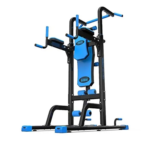 BHDYHM Power Tower Allenamento Dip Stand Pull Up Bar Forza Stazione Formazione Professiona...