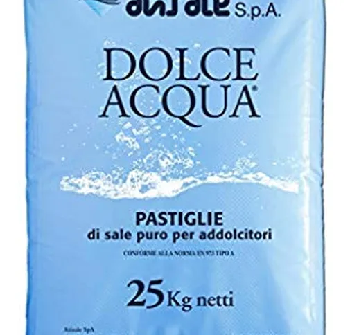 Sale Puro in pastiglie compresse per depuratore depuratori addolcitori Acqua Addolcimento...