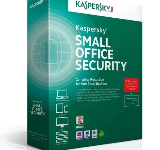 Kaspersky Small Office Security 6.0 Renewal 1 Server + 5 Client 12 Mesi KL4535X5EFR-IT