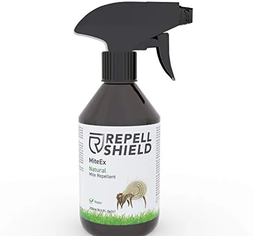RepellShield Spray Antiacaro - Repellente Naturale Antiacaro Spray per Tessuti - Spray Ant...