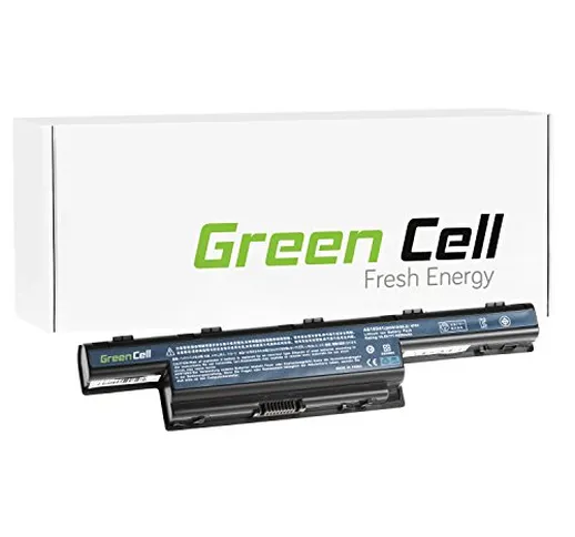 Green Cell® Extended Serie Batteria per Portatile Acer TravelMate 5744-384G50MIKK (9 Pile...