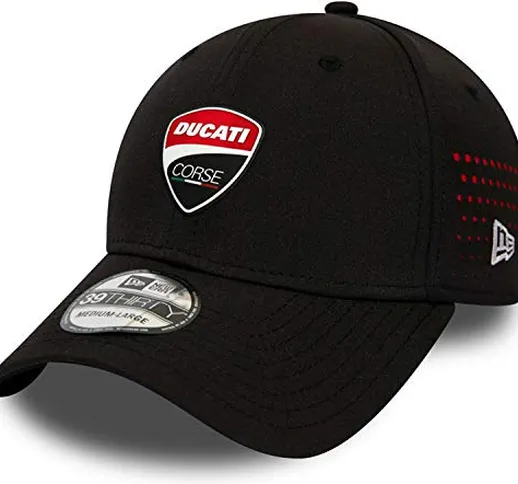 New Era FA19 39Thirty Ducati Corse - Berretto elasticizzato nero Nero  S/M