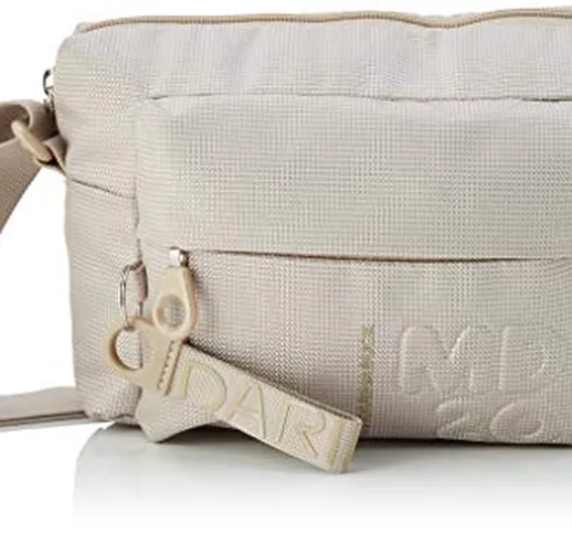 Mandarina Duck Md20, Borsa a Tracolla Donna, Beige (Irish Cream), 9x15x21 cm (W x H x L)