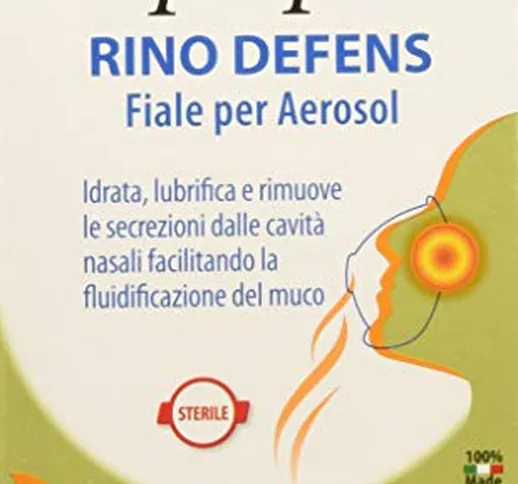 Apropos Rino Defens, 10 Fiale Aerosol da 2 ml - 20 ml