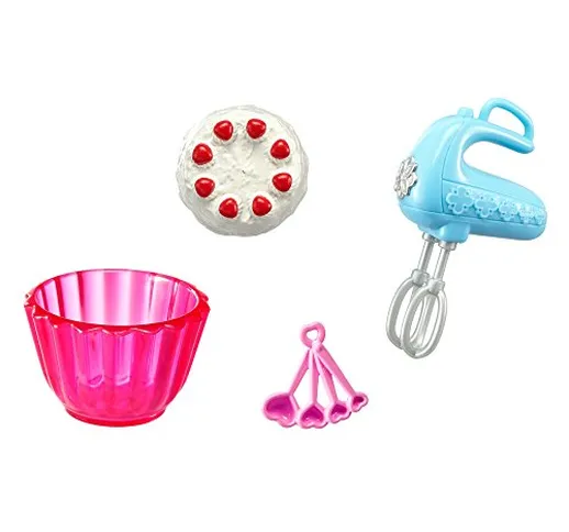 Barbie Accessori Cucina, Multicolore, FHP71