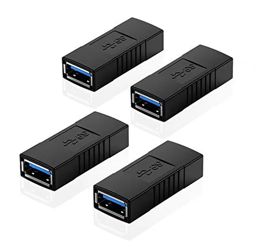 ELUTENG USB Femmin Femmina Extender 5gbps Super Velocità Connettore USB 3.0 Tipo A a Tipo...