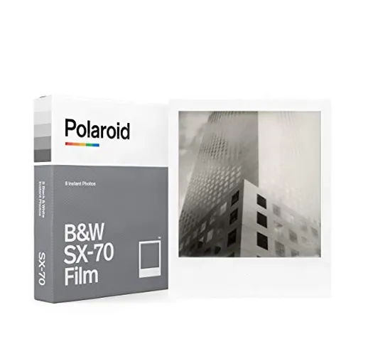 Polaroid - 6005 - Pellicola istantanea nero e bianco per SX-70
