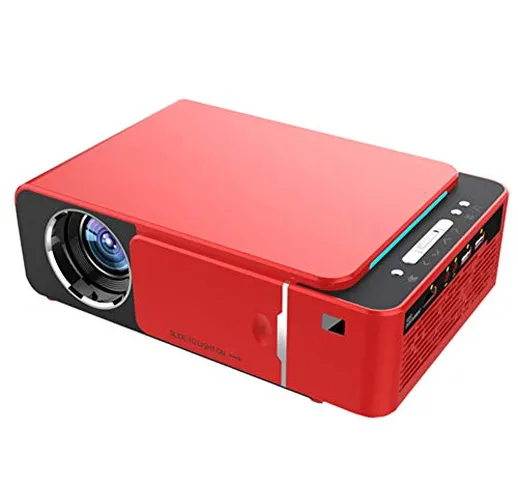 Mississ Newest Projector, T6 Proiettore LED HD 3500 Lumen 4K 3D 1080P Home Cinema Android...