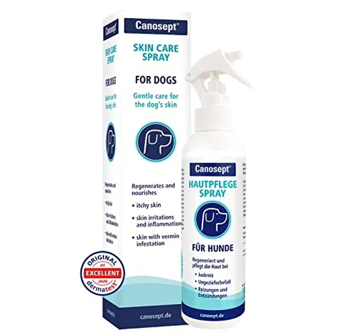 Canosept Spray Per La Cura Della Pelle Per Cani 250 ml Dermatite cane Rigenera E Nutre La...