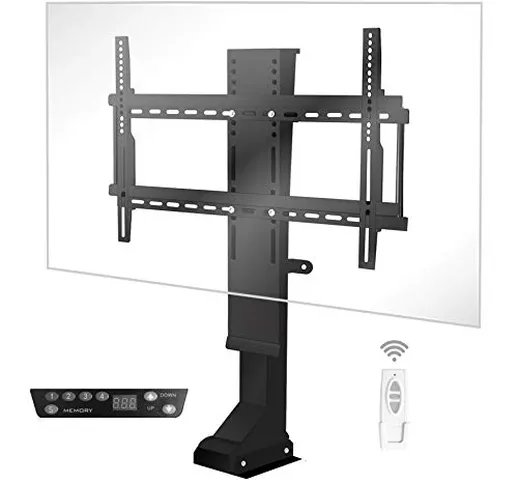I-NOVA - Supporto TV motorizzato TV lift 820mm 4K LED OLED 32-70", memoria di posizione, t...
