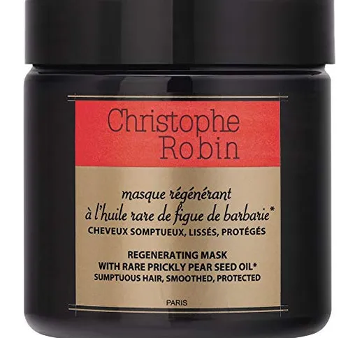 Regenerating Mask With Rare Prickly Pear Seed Oil 250 ml by Christophe Robin by Christophe...