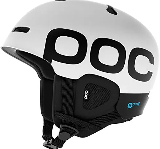 POC Sports Auric Cut Backcountry Spin, Caschi Unisex, Hydrogen White, XL