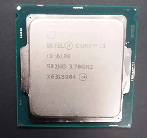 Processore CPU Intel Core I3-6100 I3 6100 3,7 GHz dual-core quad-thread 51W LGA 1151