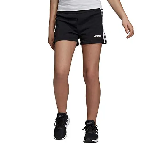 adidas Essentials 3s Short, Shorts Bambina, Black/White, 14-15A
