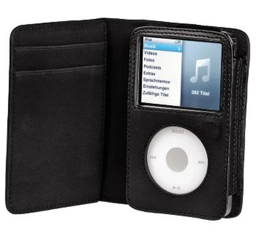 'Hama Custodia in pelle"Wallet per iPod Classic 80/160 GB, nero