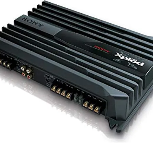 Sony XM-N1004 - Amplificatore Stereo per Auto a 4 Canali, potenza in uscita 1.000 Watt