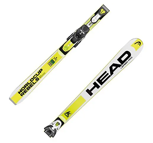 WORLDCUP REBELS ISPEED PRO + ATTACCO FREEFLEX PRO 16 STAG. 15/16 - 175, BIANCO-NERO