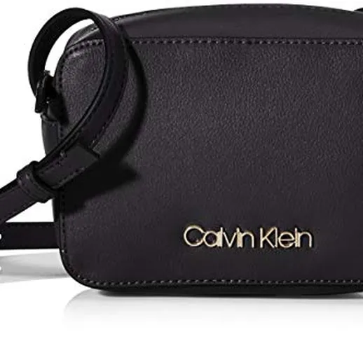 Calvin Klein Ck Must Camerabag - Borse a tracolla Donna, Nero (Black), 1x1x1 cm (W x H L)