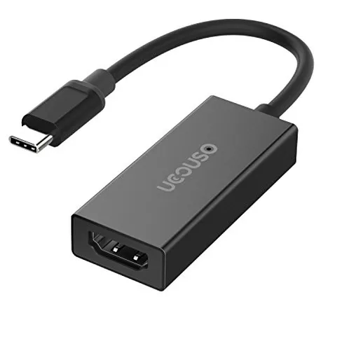 USB C Hub UC-A01H,Hub USB V1.0, 3 Porte USB 3.0 con 1 Adattatore RJ45 Gigabit Ethernet LAN...