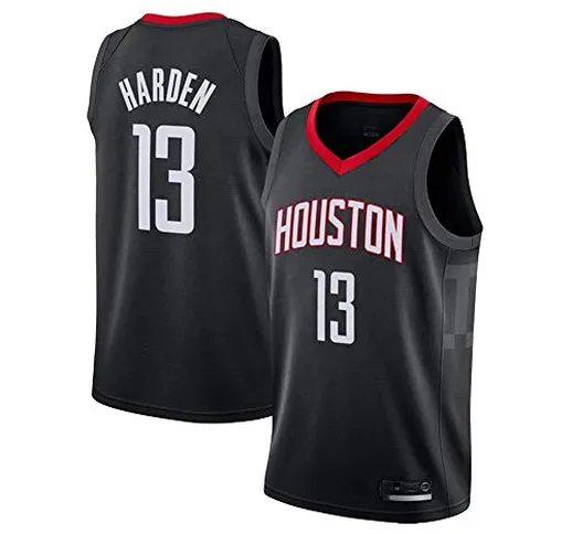 Mingui Trading Jersey - NBA Houston Rockets 13# Harden Embroidered Mesh Basketball Swingma...