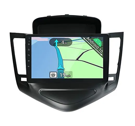 YUNTX Autoradio Android 10 compatibile con Chevrolet Cruze (2009-2014) - GPS 2 Din - Telec...