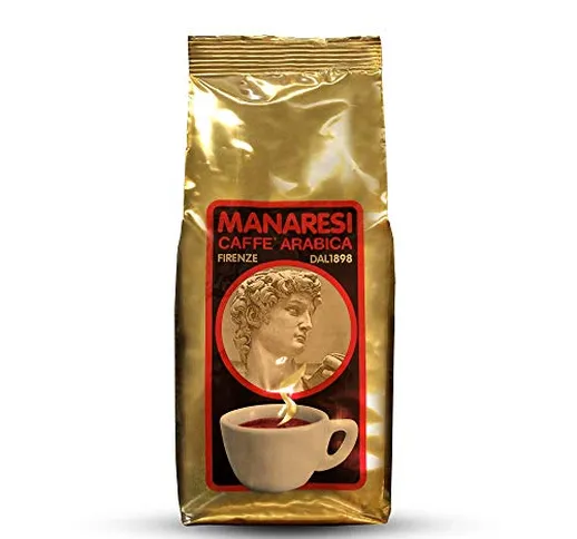 Il Caffè Manares Caffè in Grani Gran Bar Gold, Espresso Italiano, 1 Kg