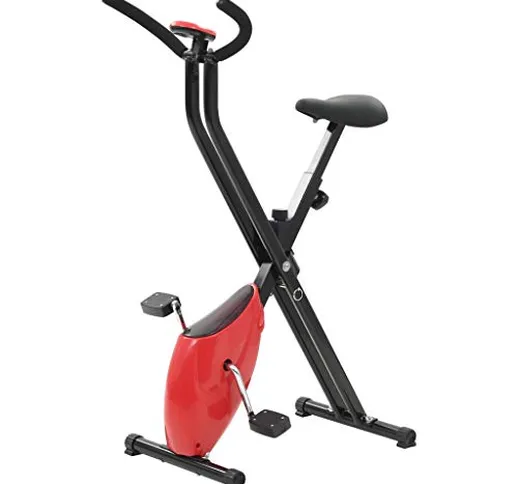 Festnight Cyclette da Fitness Pieghevole a Casa,Exercise Bike a Casa Pieghevole,X-Bike Bel...