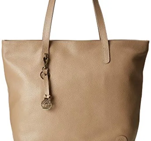 Timberland Newburyport Shopper, Borsa Unisex-Adult, Beige (Taupe), 36 cm