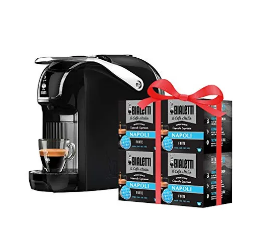 Bialetti New Break - Macchina Caffè Espresso a Capsule in Alluminio con Sistema Bialetti i...