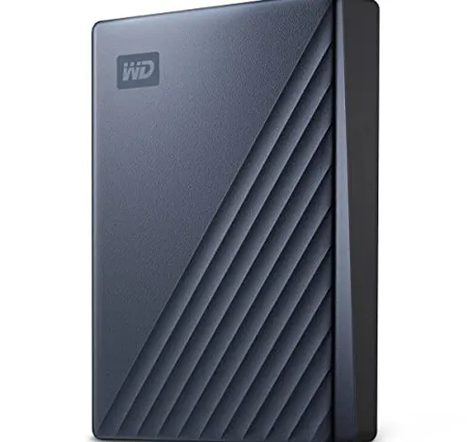 WD 2TB My Passport Ultra, Hard Disk Portatile USB 3.0 con software per la gestione dei dis...