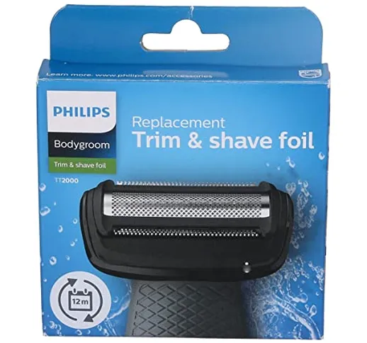 Philips Electronics TT2000/43 - Pellicola di rasatura con pettine da 3 mm, per Bodygroom s...