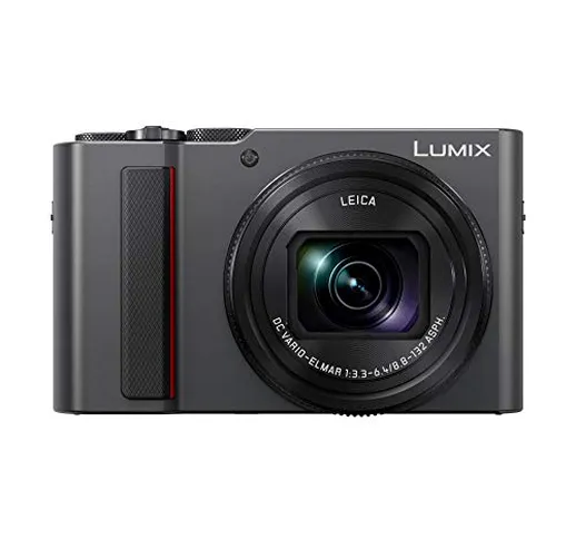 Panasonic Lumix TZ200 - Fotocamera compatta Expert (sensore grande tipo 1 pollice 20 MP, z...