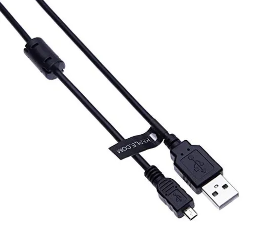Keple Cavo USB di Ricarica e Dati Compatibile con Olympus SZ-12 / SZ-14 / SZ-20 / SZ-30MR...