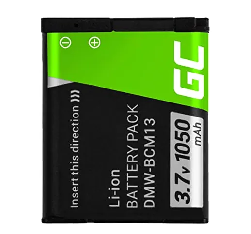 Green Cell® Batteria DMW-BCM13 DMW-BCM13E DMW-BCM13PP per Panasonic Lumix FT5 LZ40 TS5 TZ3...