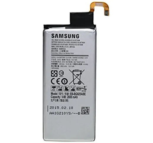 Batteria originale Samsung EB-BG925ABE LiIon G925F Galaxy S6 edge
