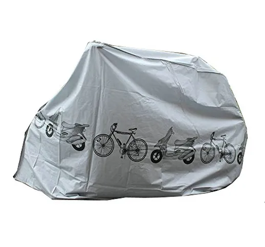 Yizhet Coperta per Bicicletta Copribici Telo Telo Protettivo Impermeabile per Biciclette,C...