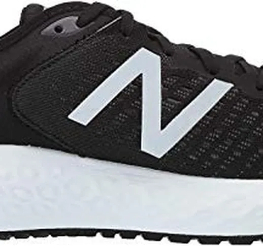 New Balance Fresh Foam 1080v9, Scarpe Running Uomo, Nero (Black/White), 44.5 EU